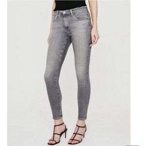 Adriano Goldschmied Gray Super Skinny Legging Ankle Jeans
